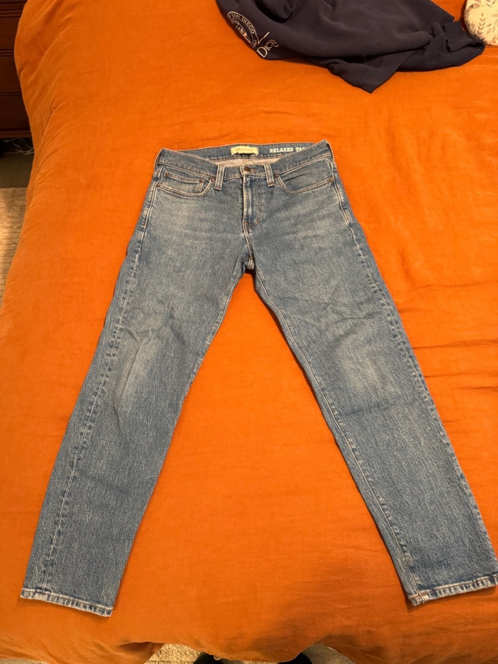 Madewell Slim Straight Blue Men's Jeans